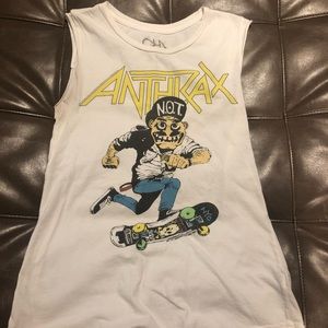 VINTAGE ANTHRAX TANK FROM CHASER